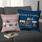 Lofaris Family Custom Design Soft Pillow For Memorable Gift
